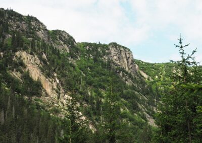 Krkonoše, ledovcový kar v Labském dole