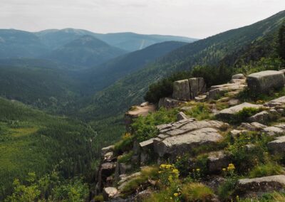 Krkonoše, Pančavský vodopád
